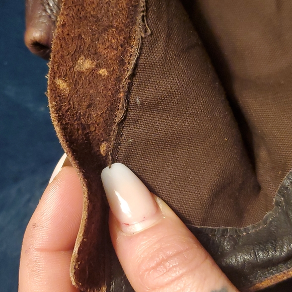 Size 8 Brown genuine leather boots. - Picture 8 of 9